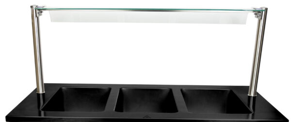 PTM Spuckschutzwand zum Bain Marie Trolley BTS-3