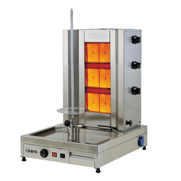PTM Gas-Döner- / Gyrosgrill 3 Brenner
Modell TILLA 3