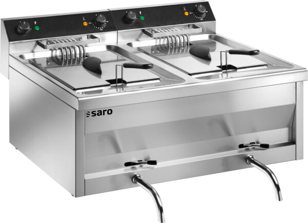 PTM Fritteuse
Tischmodell GASTROLINE 12+12V