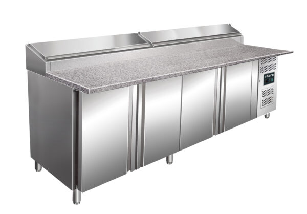PTM Belegstation 1/3 GN mit Granitarbeitsplatte,
Modell GN SH 2500