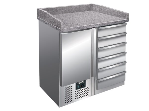 PTM Pizzatisch, 1 Tür+ 6 Schubladen,
Modell PZ 4001
