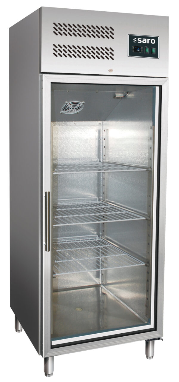 PTM Gewerbekühlschrank mit Glastür - 2/1 GN,
Modell GN 600 TNG