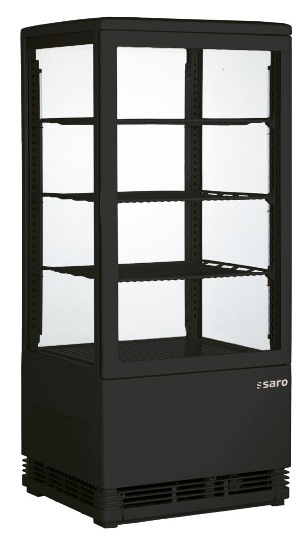 PTM Kühlvitrine 78 Liter,
Modell SC 80 schwarz
