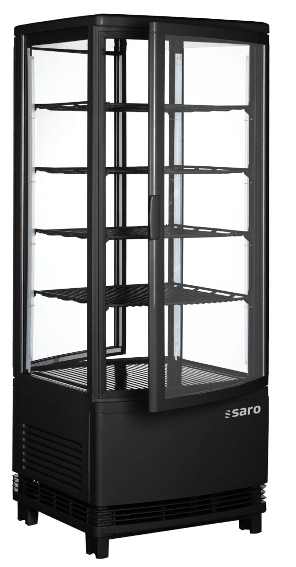 PTM Kühlvitrine, Doppeltür, 98 Liter,
Modell SC 100 DT schwarz