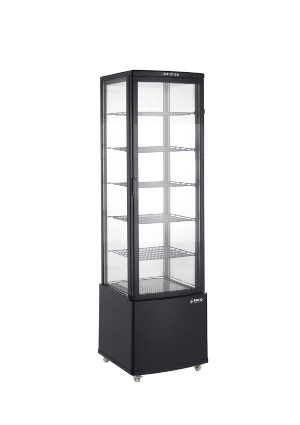 PTM Kühvitrine, schwarz
Modell LEO AV