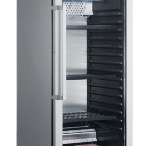 SARO Dry-Aging Reifeschrank DA 480 – Frontansicht Edelstahl mit Glastür