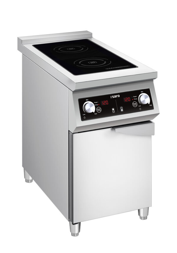 PTM Induktionsherd mit 2 Felder,
Modell BRONX