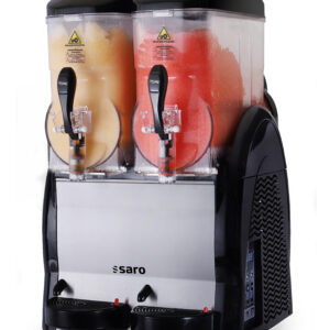 SARO Slush-Eis-Maschine 2x12 Liter Frontansicht