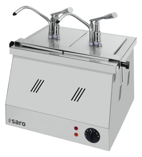 PTM Bainmarie 2X1/4 GN 200 mit Dispenser
Modell BM-0214