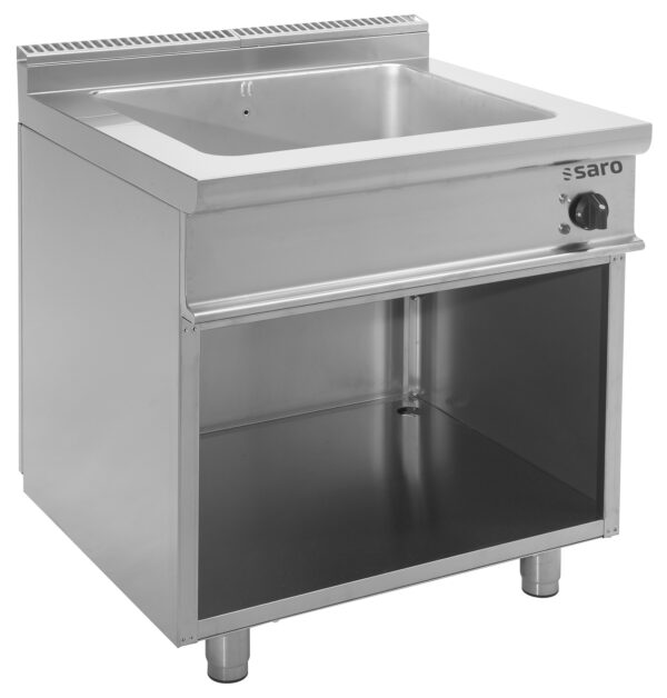 PTM Bain Marie mit offenem Unterbau
Modell E7/BME2BA