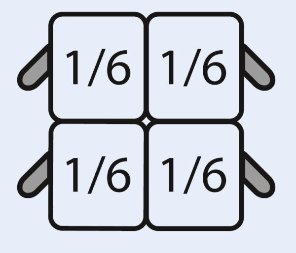 PTM E7/CPCEXA Nudelkorb-Set: 4 x 1/6 GN