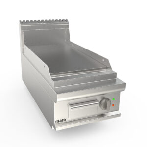 SARO Elektrogriddleplatte 400 mm breit Tisch glatt
Modell LQ / FTE2BBLK