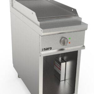SARO Elektrogriddleplatte 400 mm breit Stand gerillt
Modell LQ / FTE2BAR