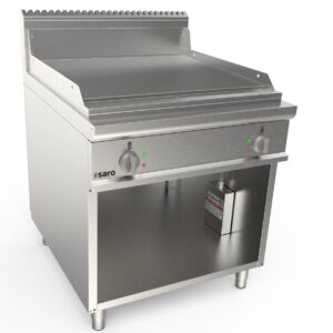 SARO Elektrogriddleplatte 800 mm breit Stand gerillt
Modell LQ / FTG4BAR