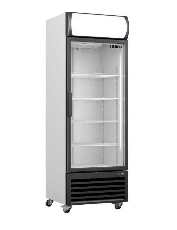 PTM Kühlschrank mit Glastür + Werbetafel,
Modell GTK 370