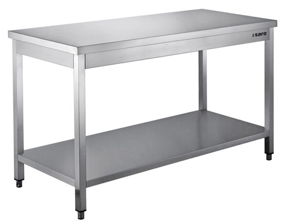 PTM Edelstahltisch zerl. Unterblatt - B 1500 x T 700 mm