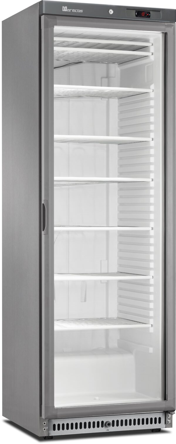 PTM Tiefkühlschrank mit Glastür,
Modell ACE 430 CS A PV