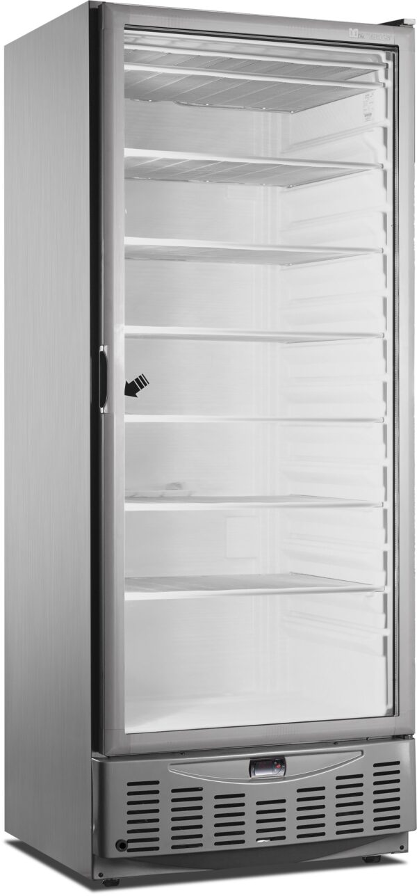 PTM Tiefkühlschrank mit Glastür - weiß,
Modell MM5 A N PV