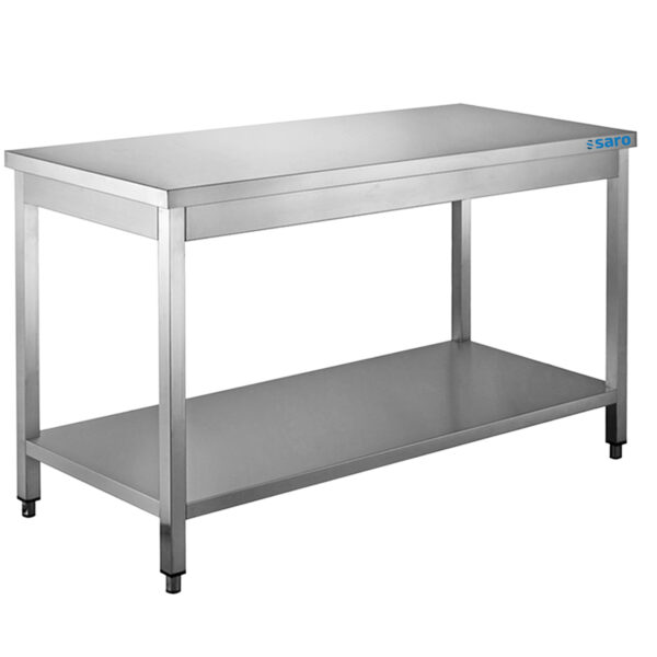 PTM Edelstahltisch, Unterblatt - B 2000 x T 600 mm