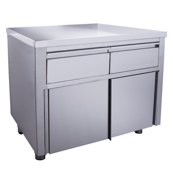 PTM Schiebetürenschrank mit 2 Schubladen, 1000X700mm
