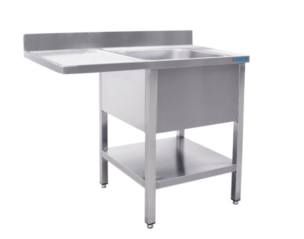 PTM Spülcenter 1 Becken rechts - B 1400 x T 700 mm