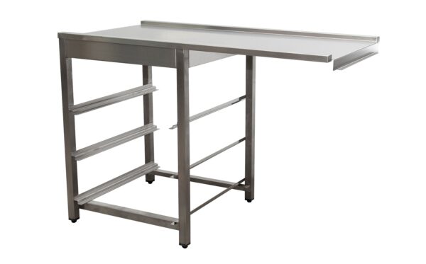 PTM Ablauftisch für Spülmaschine rechts 1200mm