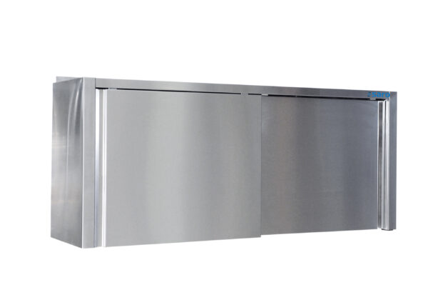 PTM Edelstahlhängeschrank - 400 mm Tiefe, Breite 1000mm