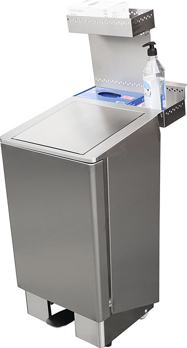 PTM Edelstahlmülleimer 90 Liter,
Modell Jupiter – Bild 2