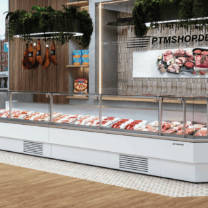 Fleischtheke mit Unterbaukühlung