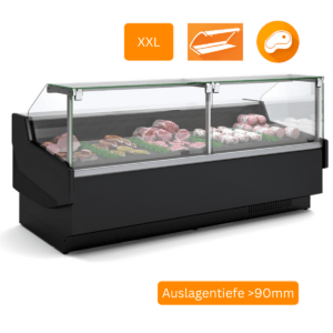 PTM BUTCHER XXL Fleischtheke Kühltheke Frontansicht große Auslagefläche