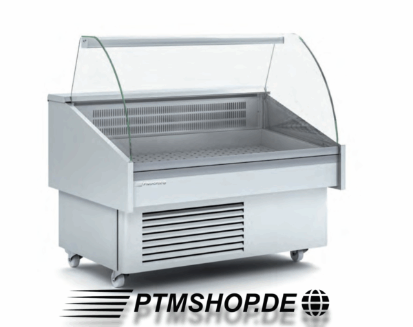 PTM Fischvitrine CEE – Edelstahl Kühltheke für Fisch & Gastronomie