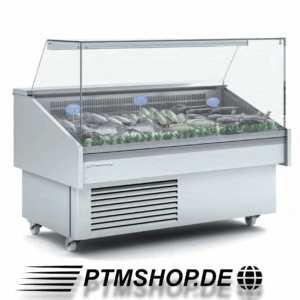 PTM Fischvitrine CEE – Edelstahl Kühltheke für Fisch & Gastronomie