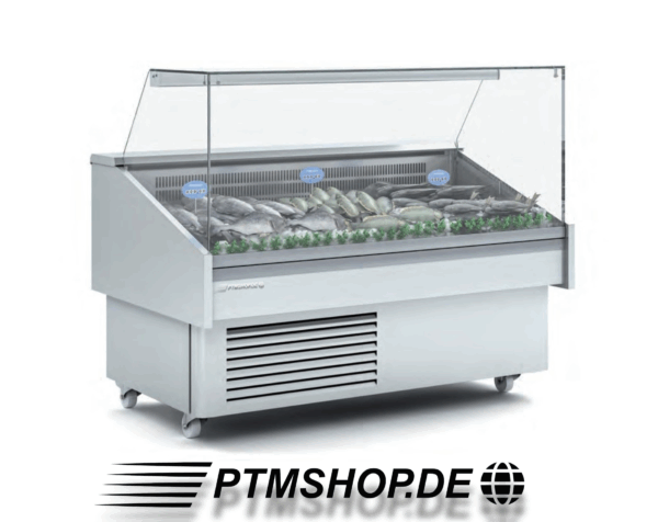 PTM Fischvitrine CEE – Edelstahl Kühltheke für Fisch & Gastronomie