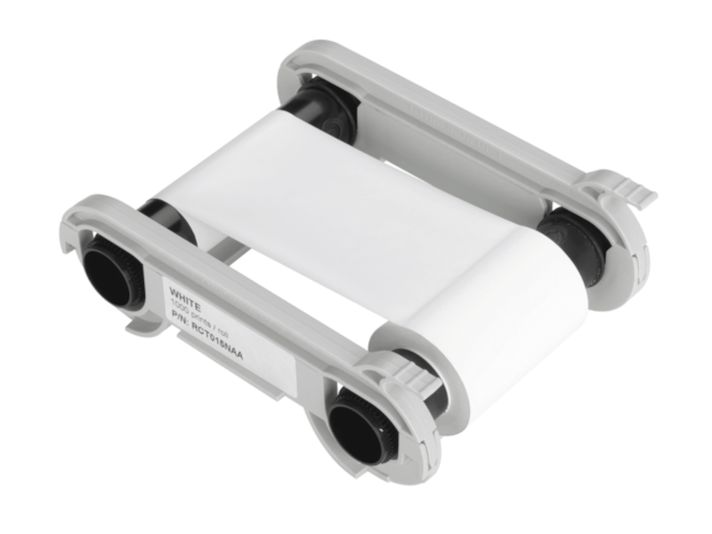 Evolis Farbband weiß monochrom für Zenius