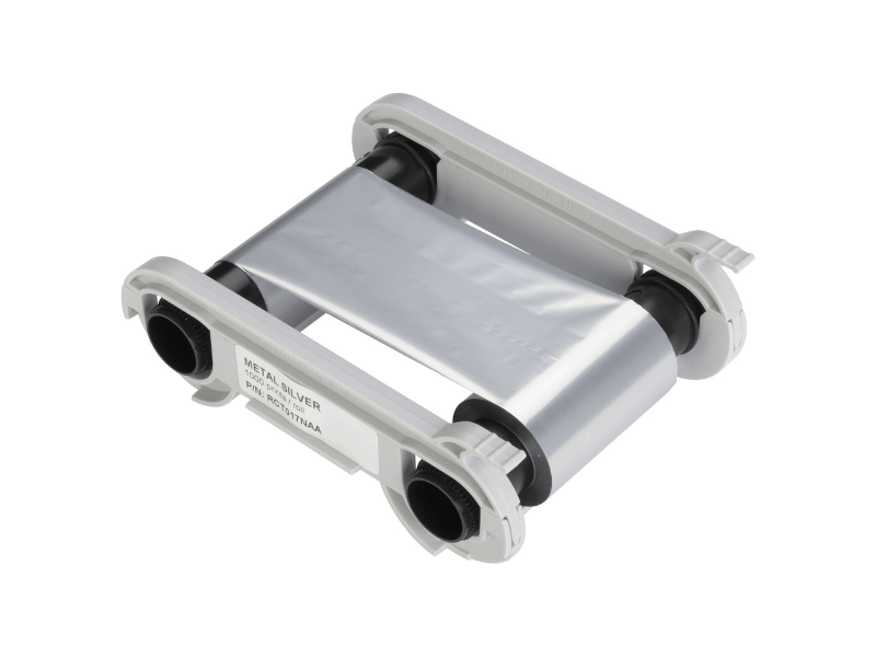 Evolis Farbband silber metallic monochrom für Zenius