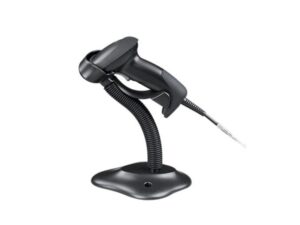 ARTDEV AS-1210 HD - Premium Laser-Barcodescanner mit USB-Anschluss und Standfuss (mit Auto-Detection-Scanmodus)