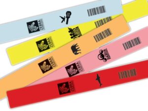Zebra Z-Band Fun - Armband-Kassetten mit Selbstklebe-Verschluß