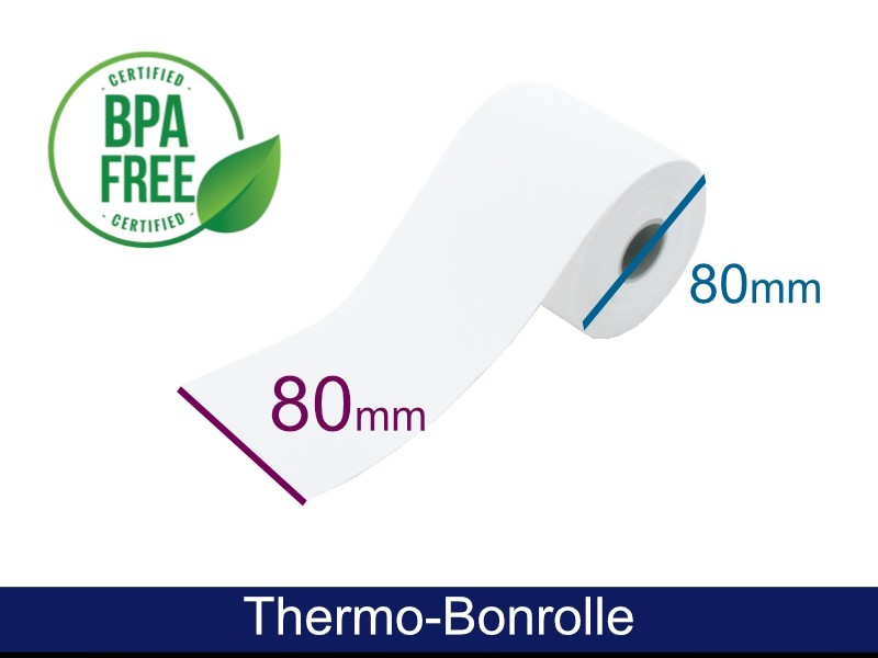 Thermorolle 80 × 80 mm
