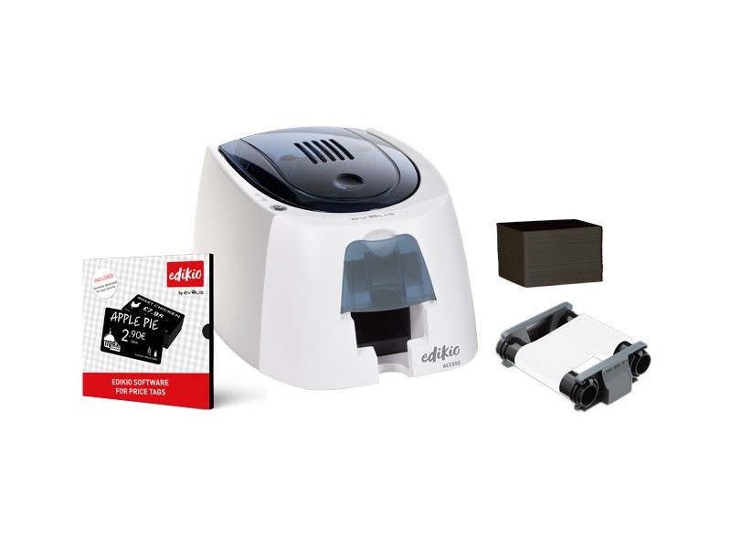 Evolis Edikio Access - Einseitig monochrom Druck (Kreditkartenformat)