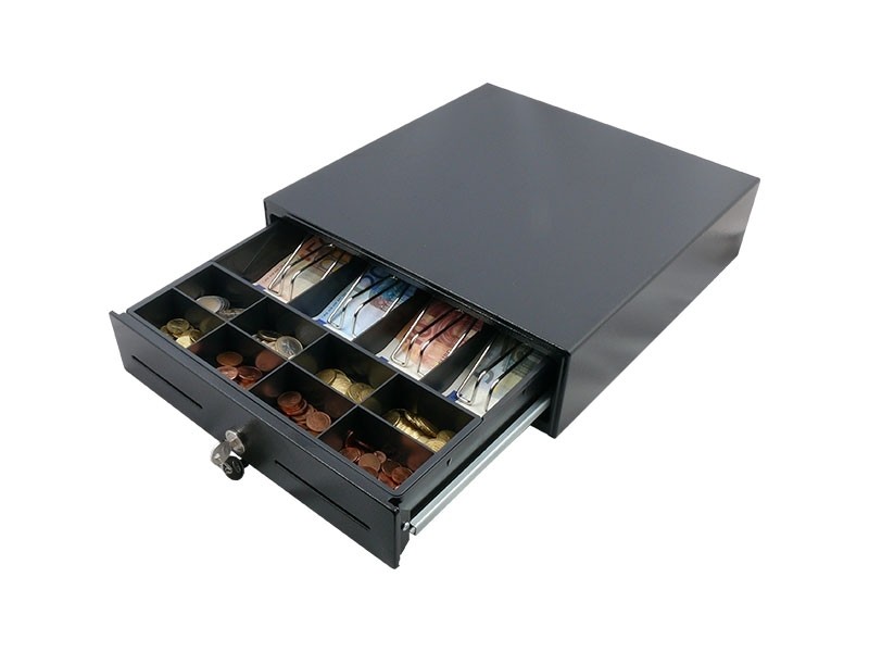 ARTDEV AC-3330 - Einstiegs-Kassenlade Baby Plus - anthrazit - EPSON-Anschluss (RJ12)