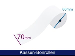 ARTDEV Kassenrolle - Normalpapier HF 69-70 80 12 (B/D/K)
