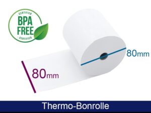 ARTDEV Thermorolle - 80 80 12.7 (B/D(max.)/K) weiss