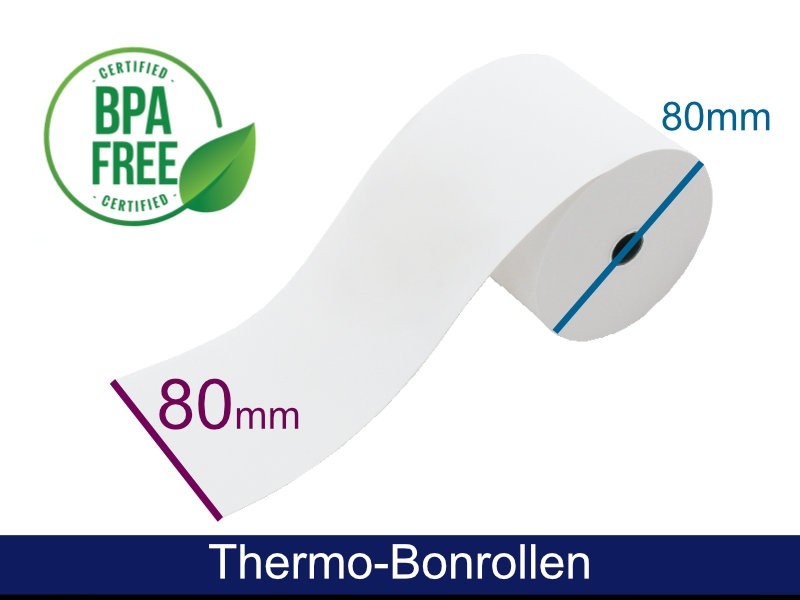 Thermorolle 80 × 80 mm