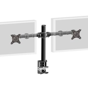 iiyama Dual-Monitorhalterung mit Klemme für zwei Displays bis 30"