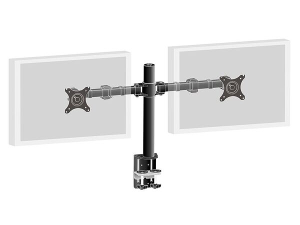 iiyama Dual-Monitorhalterung mit Klemme für zwei Displays bis 30"