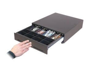 ARTDEV AC-3540 Touch - Kassenlade - anthrazit - manuelle Push Öffnung