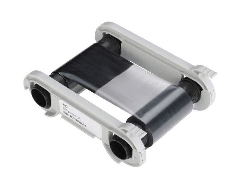 Evolis Farbband 2-Farbig Schwarz + Overlay (600 Karten) für Zenius und Primacy