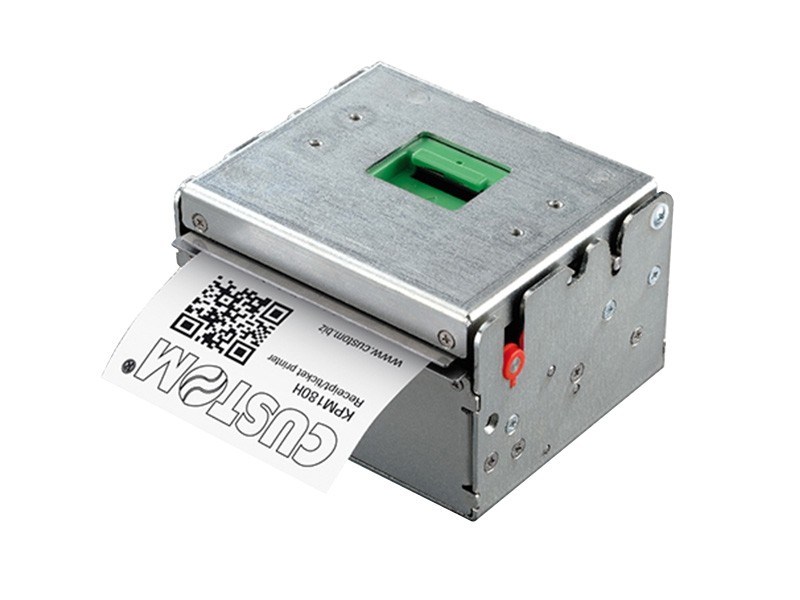 CUSTOM KPM180H - Einbaudrucker mit Abschneider und Ejektor