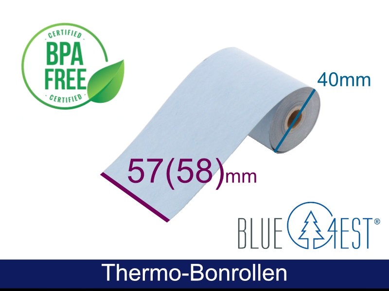 Thermorolle 57/58 × 40 mm