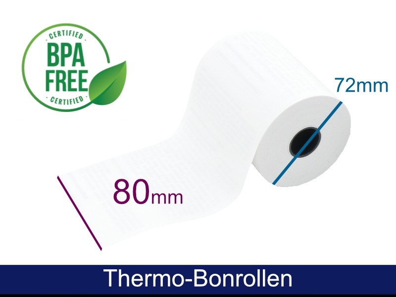 ARTDEV Thermorolle - 80 72 12.7 (B/D(max.)/K) weiss